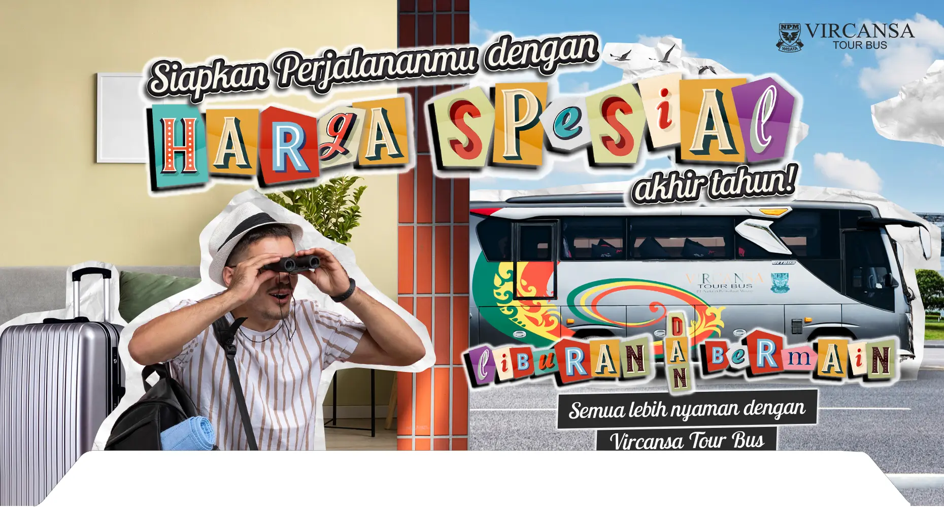 Bus pariwisata Pekanbaru